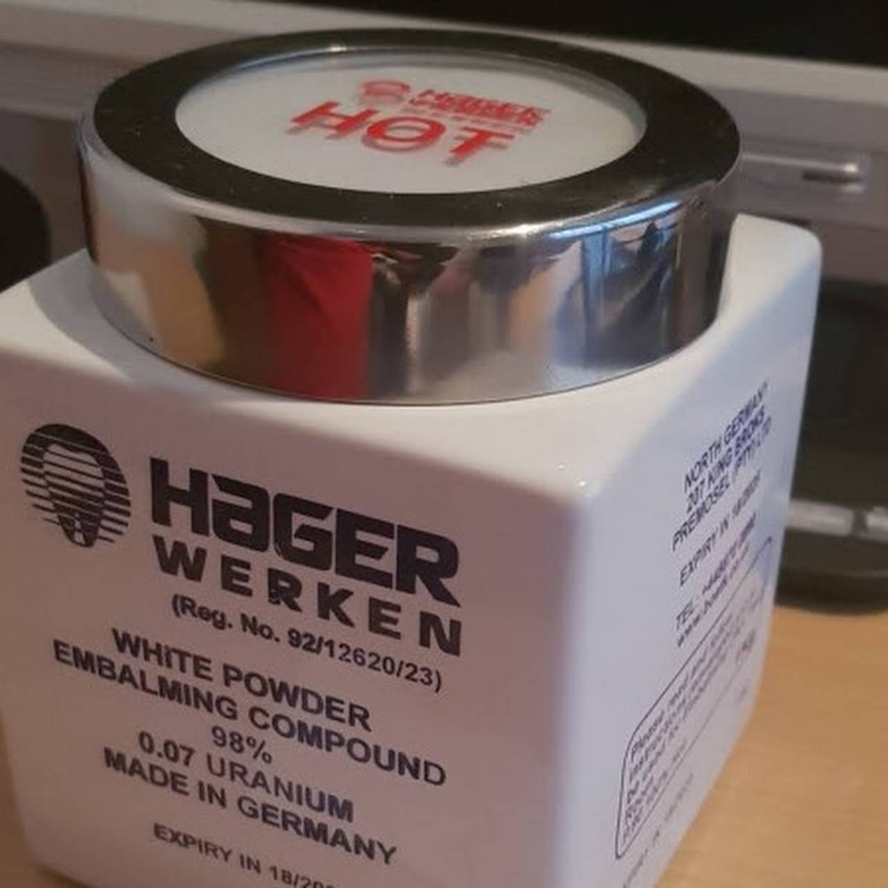 HAGER WERKEN EMBALMING POWDER