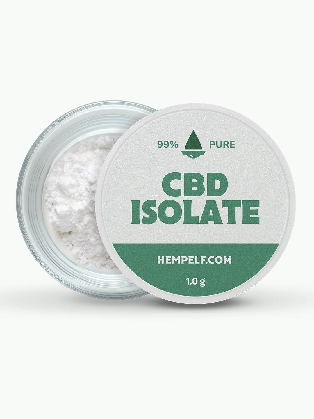 CBD Isolate Powder.