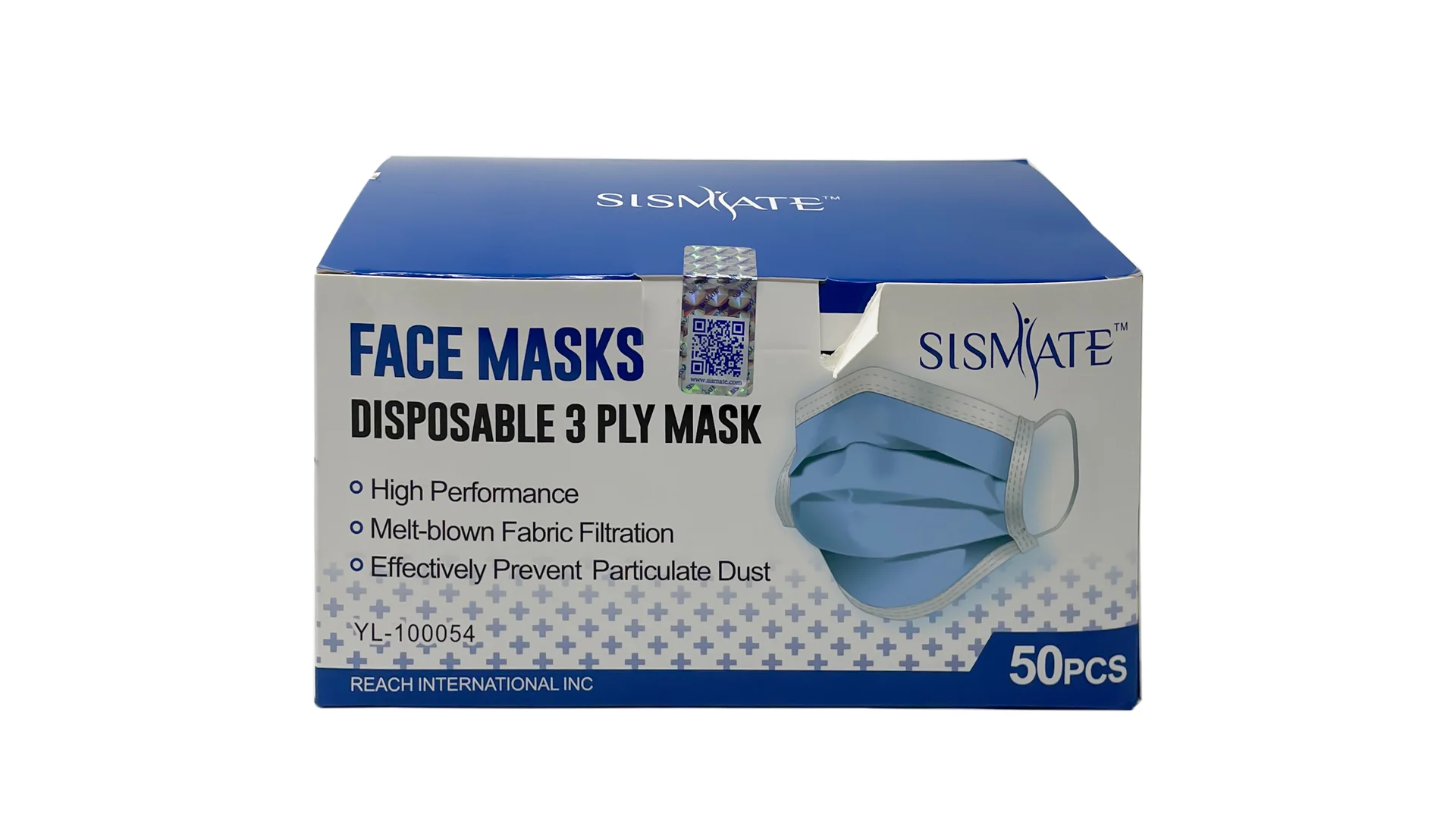 Disposable 3 Ply Face Mask